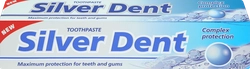 Зубная паста SILVER DENT Комплексная защита, 100г