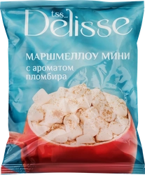 Маршмеллоу DELISSE Мини со вкусом пломбира, 70г