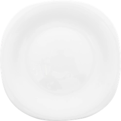 Тарелка десертная HOMECLUB Quadro Classic White 19см, стекло Арт. LFP85