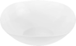Салатник HOMECLUB Quadro Classic White 23см, стекло Арт. LFW90