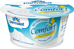 Изображение товара Йогурт PARMALAT Comfort Натуральный безлактозный, 3,5% без змж, 130г