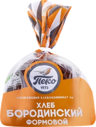 Хлеб ржано-пшеничный ПЕКО Бородинский, 325г