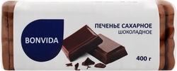 Печенье сахарное BONVIDA Шоколадное, 400г