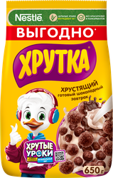Изображение товара Готовый завтрак ХРУТКА Шоколадные шарики, 650г