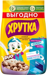 Готовый завтрак ХРУТКА Duo, шарики, 650г