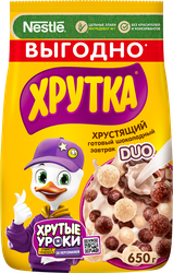 Изображение товара Готовый завтрак ХРУТКА Duo, шарики, 650г