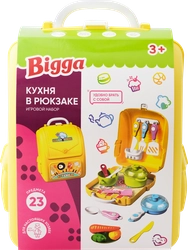 Набор игровой BIGGA Кухня, в рюкзаке, 23 предмета