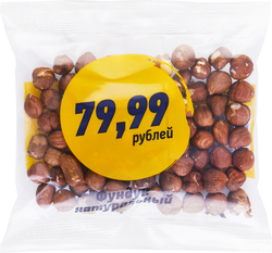 Фундук натуральный, ядро, 70г