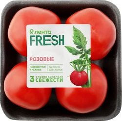 Томаты розовые ЛЕНТА FRESH, 500г