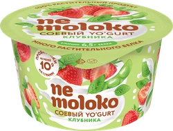 Продукт соевый NEMOLOKO Yo'gurt Клубника, 130г