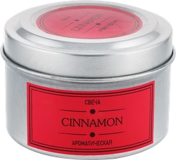 Свеча ароматическая HOMECLUB Cinnamon, парафин