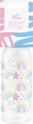 Бутылочка для кормления детей LUBBY Just 250мл, с силиконовой молочной соской, с 0 месяцев, Арт. 16401/12