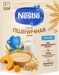 Изображение товара Каша пшеничная NESTLE молочная, с тыквой, с 5 месяцев, 200г