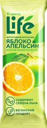 Батончик фруктовый ЛЕНТА LIFE Яблоко и апельсин, 33г