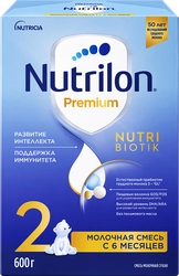 Смесь молочная NUTRILON Premium 2, с 6 месяцев, 600г