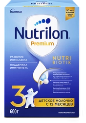 Смесь молочная NUTRILON Premium 3, с 12 месяцев, 600г