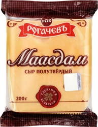 Сыр РОГАЧЕВЪ Маасдам 45%, без змж, 200г