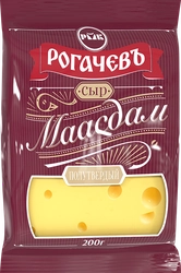 Сыр РОГАЧЕВЪ Маасдам 45%, без змж, 200г
