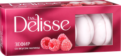 Зефир DELISSE со вкусом малины, 210г