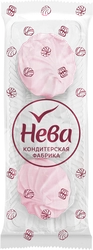 Зефир ЛЯНЕЖ бело-розовый, ароматизированный, 155г