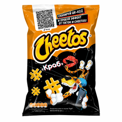 Снеки кукурузные CHEETOS Краб, 85г