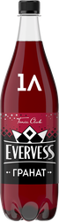 Изображение товара Напиток EVERVESS Манящая Гранада сильногазированный, 1л