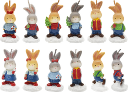 Изображение товара Свеча новогодняя HOMECLUB Кролик 8см, в ассортименте Арт.L2003W