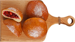 Пирожок ЛЕНТА FRESH Домашний с яблочно-брусничной начинкой, 100г