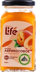 Варенье ЛЕНТА LIFE Абрикосовое, без сахара, 300г