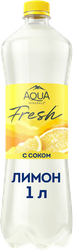 Изображение товара Вода питьевая AQUA MINERALE Juicy Лимон негазированная, 1л