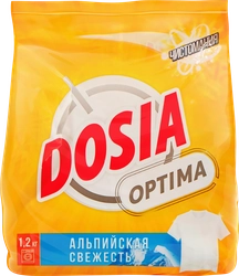 Стиральный порошок DOSIA Optima Альпийская Свежесть, 1,2кг