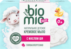 Изображение товара Туалетное крем-мыло детское BIOMIO BABY с маслом Ши 0+, 90г