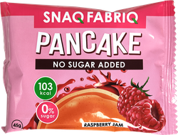 Изображение товара Панкейк SNAQ FABRIQ с начинкой малиновый джем, неглазированный, 45г