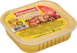 Консервы мясо-растительные БЕРИЛОЖКА Рис с курицей и овощами, 250г