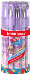 Ручка шариковая ERICHKRAUSE ColorTouch Magic Rhombs, синий Арт. 50739
