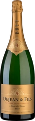 Вино игристое DEJEAN & FILS Blanc De Blancs белое брют, 1.5л