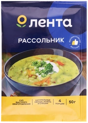 Суп ЛЕНТА Рассольник, 50г