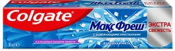 Зубная паста COLGATE Макс Фреш Взрывная мята с освежающими кристаллами для свежего дыхания и защиты от кариеса, 50мл