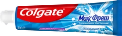 Зубная паста COLGATE Макс Фреш Взрывная мята с освежающими кристаллами для свежего дыхания и защиты от кариеса, 50мл