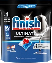 Таблетки для посудомоечной машины FINISH Ultimate, 60шт