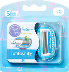 Изображение товара Кассеты сменные для бритья женские TOPBEATY Paris, 2шт