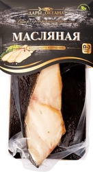 Масляная рыба холодного копчения ДАРЫ ОКЕАНА филе-кусок на коже, 150г