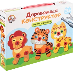 Конструктор ДЕСЯТОЕ КОРОЛЕВСТВО Деревянный, в ассортименте Арт. М02857