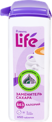 Заменитель сахара ЛЕНТА LIFE в таблетках, 650шт