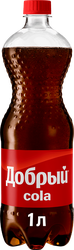Напиток ДОБРЫЙ Cola сильногазированный, 1л
