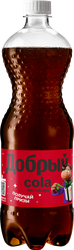 Изображение товара Напиток ДОБРЫЙ Cola без сахара сильногазированный, 1л