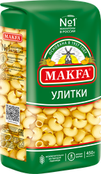 Макароны MAKFA Улитки высший сорт, 450г