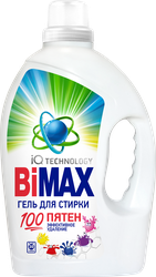 Изображение товара Гель для стирки BIMAX 100 пятен, 1,95кг