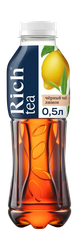Изображение товара Напиток RICH Черный чай Лимон, 0.5л