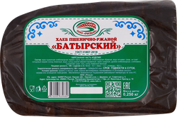 Хлебпшенично-ржанойРИЗЫКБатырский,внарезке,250г